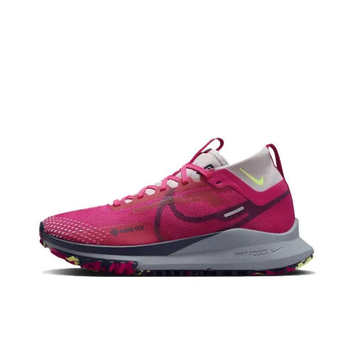 Nike Pegasus Trail 4 Амортизация Износостойкий Низкий Топ Беговые кроссовки Женские Красный