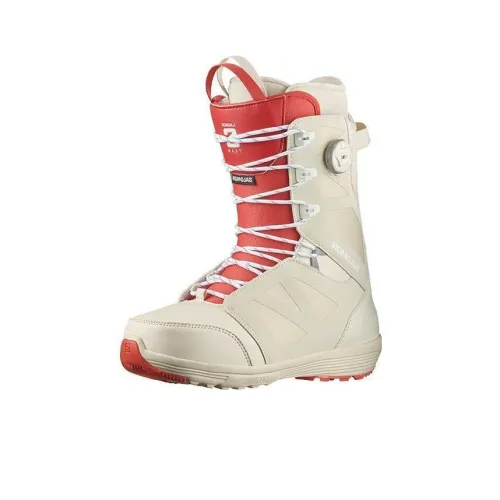 SALOMON Термический Устойчивый к истиранию Амортизация Crew Сноубутсы Мужской Белый