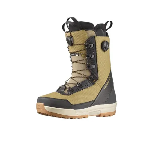 SALOMON Synergy Термический Устойчивый к истиранию Амортизация Crew Сноубутсы Мужской Коричневый