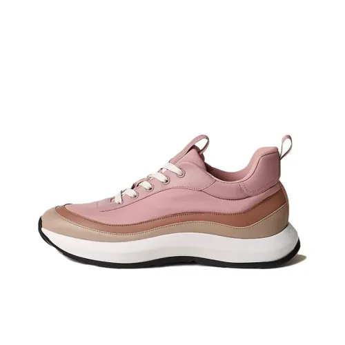 HERMES Низкий топ Повседневная обувь Мужская Розовая