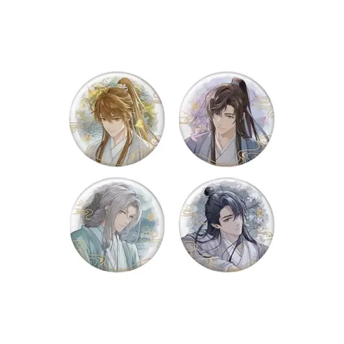 MIHOYO Tears Of Themis с YOU Listening To Treasures Коллекция Жестяной Значок Мерч по IP