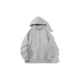 С капюшоном, вересковый серый