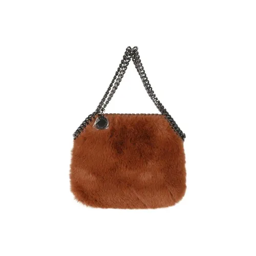 Stella McCartney Мех Сумка Сумка через плечо Женская Коричневая