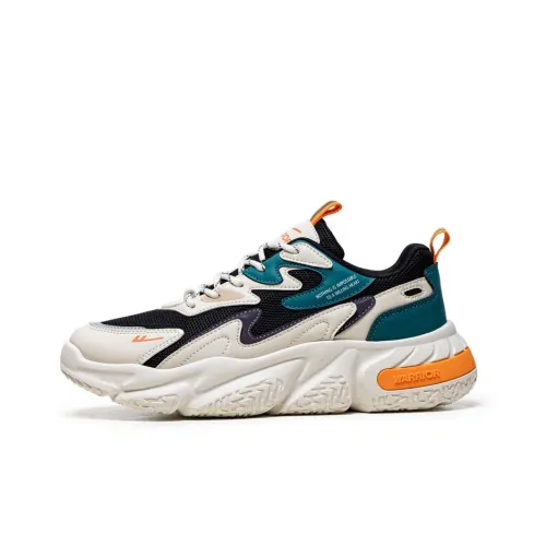 Warrior Толстая подошва Низкий верх Черный Бежевый Синий Мужской