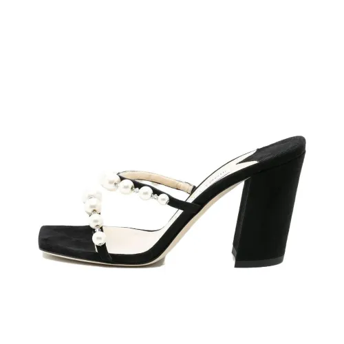 Jimmy Choo Amara 45 Слипоны Женские Черные