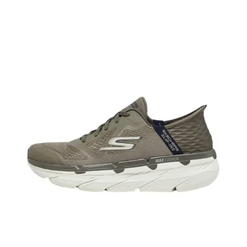 Skechers Max Cushioning Беговые кроссовки Низкий топ Умбра Мужской