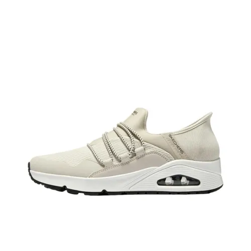 Skechers Лайфстайл Hands Бесплатно Slip ins Устойчивый к истиранию Дышащий Низкий Топ Casual Мужской Лотос Серый