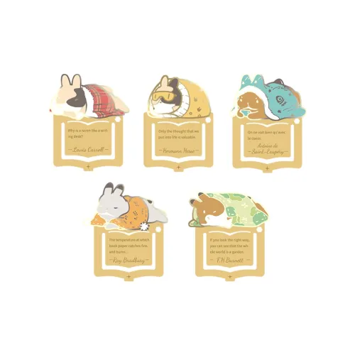 Aiman Timothy Команда Мини Металл Закладка Набор из 5 шт. Мерч по IP