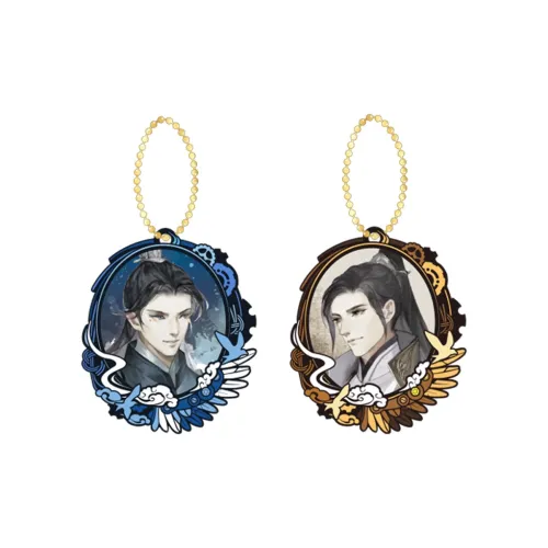 Aiman 'Jiang Миг Волк' Радиодрама Металлическая подвеска 2 шт. Набор мерча по IP