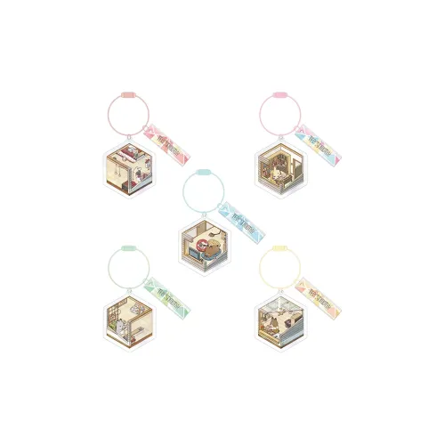 Aiman Timothy Team Акриловая подвеска Набор из 5 шт. Подвесок на тему аниме