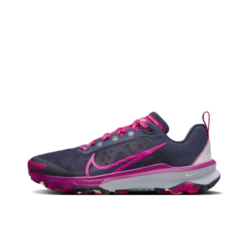 nike Kiger 9 Износостойкий и Легкий Низкий Топ Женские Фуксия