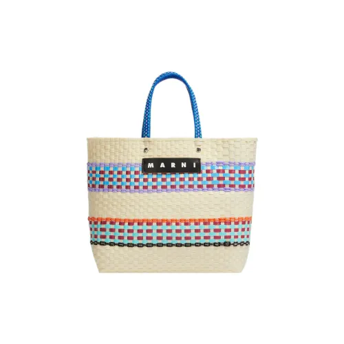 MARNI Полипропиленовая с Поливинилхлоридной Сумка Женская Кремовая