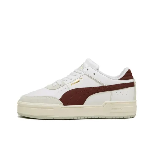 PUMA Ca Pro Low Топ Скейтборд Кроссовки Унисекс Белый Красный