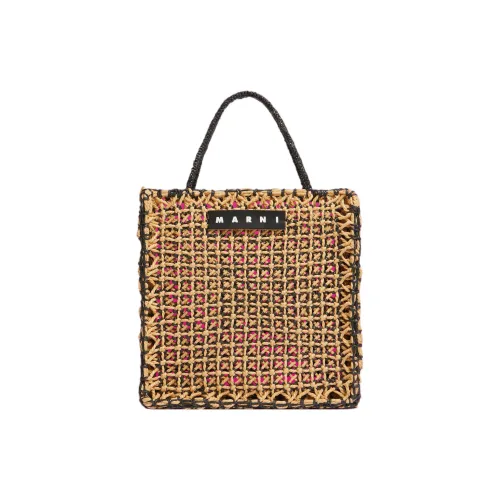 MARNI Полипропиленовая сумка большая женская белая