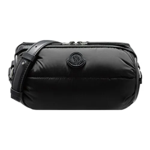 Moncler Водонепроницаемый Нейлон Сумка через плечо Стандартная Женская Черная