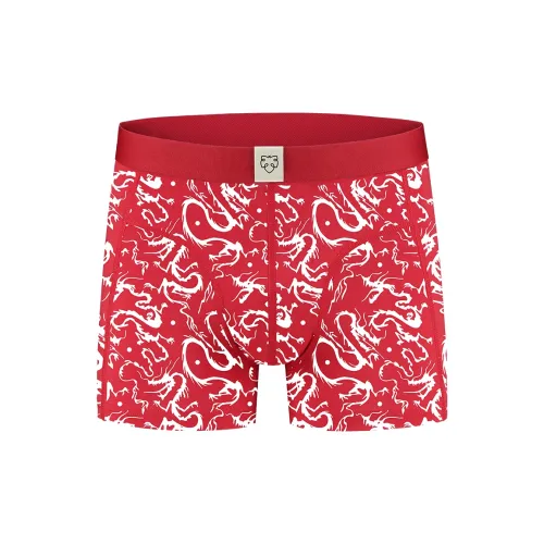 A damunderwear Мужские боксеры красного цвета