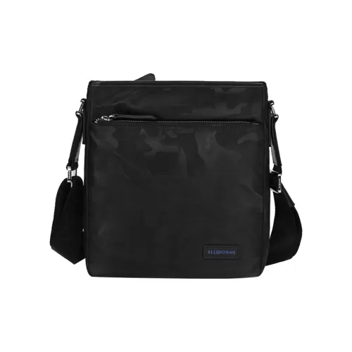 ELLE HOMME Сумка через плечо Черная Мужская