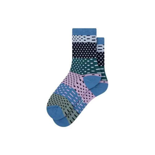 Paul Smith Синие Женские Носки MID до икры