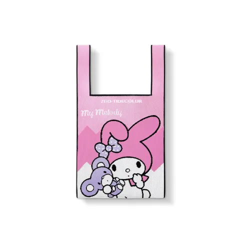 Zgo Melodi Полиэстер Тоут Сумка Сумка для покупок Сумка Обычная Женская Розовая