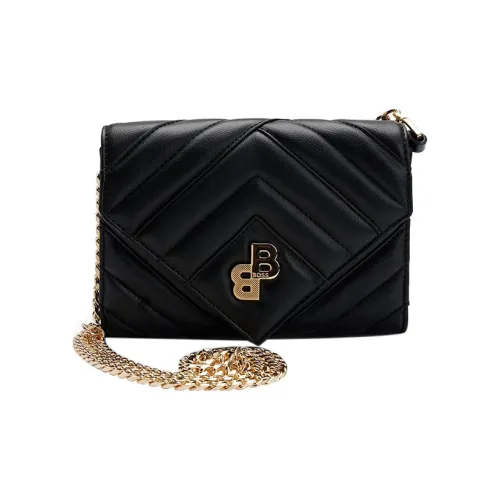 HUGO BOSS Полиэстер Одно плечо Через плечо Клатч Женский Черный