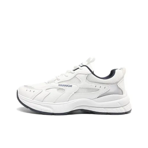Warrior Устойчивый к истиранию противоскользящий низкий топ с подошвой для кроссовок Мужской Белый
