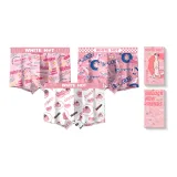3 Pack (Розовый Розовый + Розовый Белый + Розовый Синий)