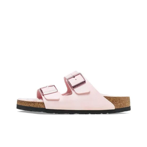 Birkenstock Слипоны Женские Светло-розовый Золотой Стандартный