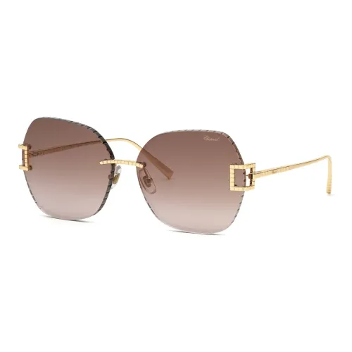 CHOPARD Титан Бабочка Солнцезащитные очки Женские Золото