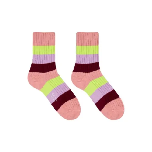 Paul Smith 1 шт Розовые Женские Носки MID до икры