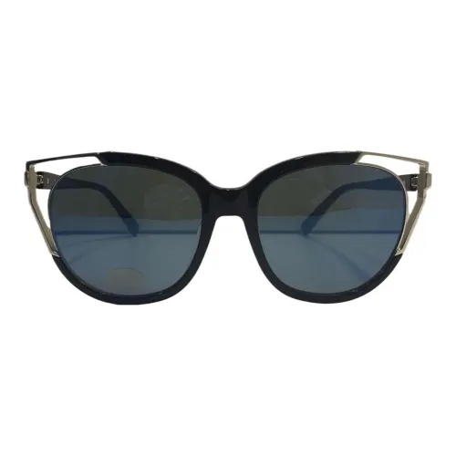 MCM Пластик Нерегулярная форма Солнцезащитные очки Унисекс Черный