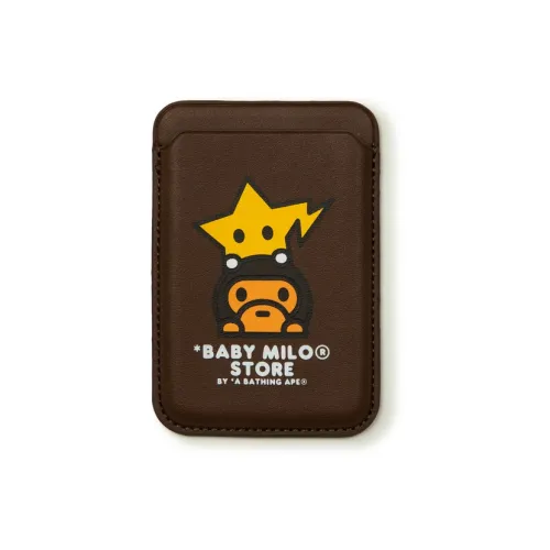 Aape Картхолдер из искусственной кожи унисекс коричневый