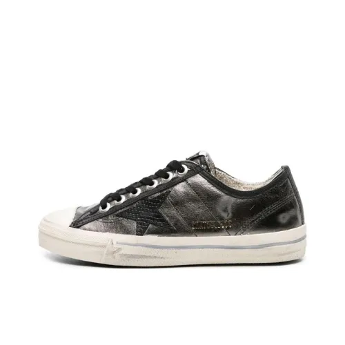 Golden Goose V Star Low Top Скейтборд Кроссовки Женские Черные