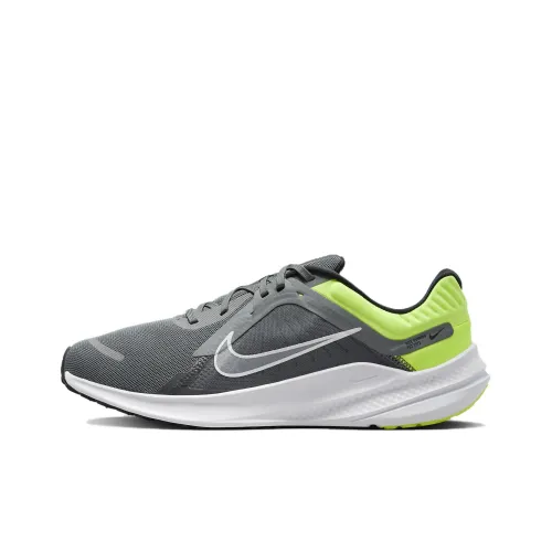 Nike Quest 5 Low Топ Беговые кроссовки Мужской Серый