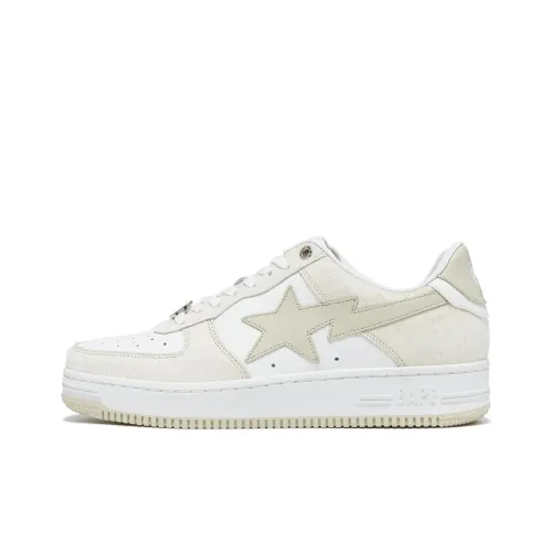 A BATHING APE STA Низкие Кроссовки для скейтбординга Женские Умбра