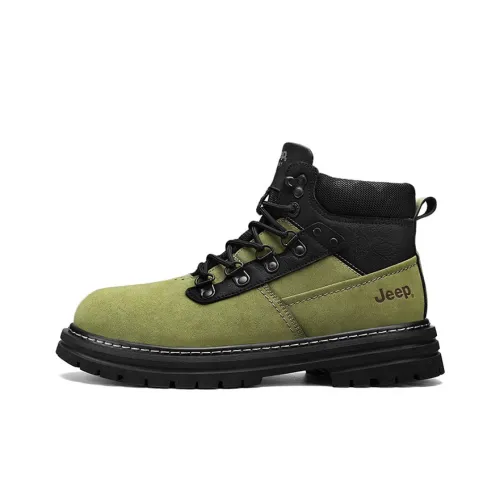 JEEP Короткий Мартин Boot Мужской Армейский зеленый