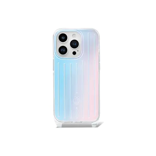 RIMOWA Поликарбонат Чехол для iPhone 15 Pro Phone Case Мерч Unisex Rainbow