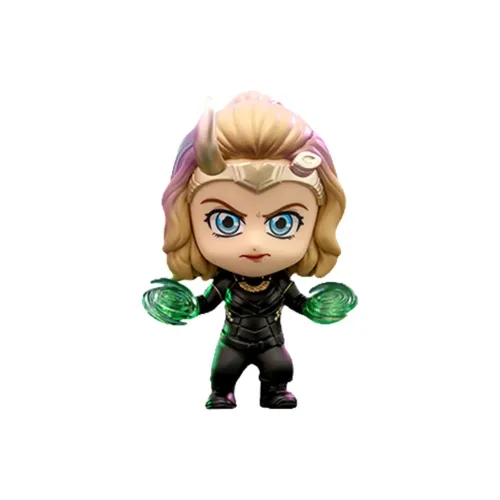 Hot Toys COSBABY Loki S Размер Sylvie MISS Minutes 2 Штуки Набор Фигурки в стиле Chibi 11 см