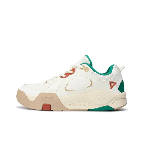 PEAK The state is extremely high 2,0 Низкий топ Скейтборд Кроссовки Мужские Холст Белый