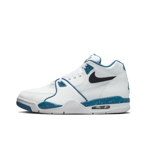 Nike Air Pilot 89 MID Топ Винтажные Баскетбольные Кроссовки Мужские Белые