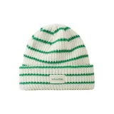 Белый, зеленый, полосы