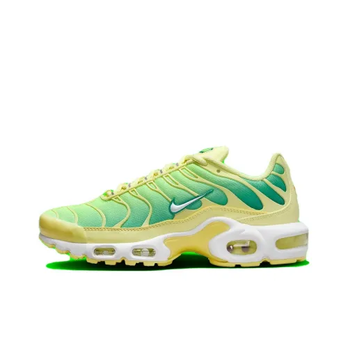 Nike Air Max Plus Low Top Повседневная обувь Мужская Зеленая Желтая