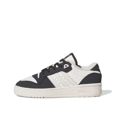 Adidas Originals Rivalry Low Топ Скейтборд Кроссовки Женские Белые Черные