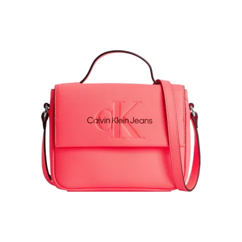 CK Calvin Klein Гладкая искусственная кожа сумка через плечо сумка через плечо женская розовая