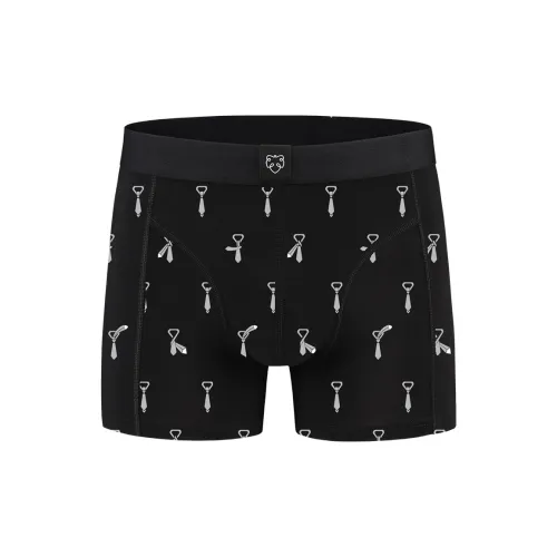 A damunderwear Мужские боксеры черного цвета