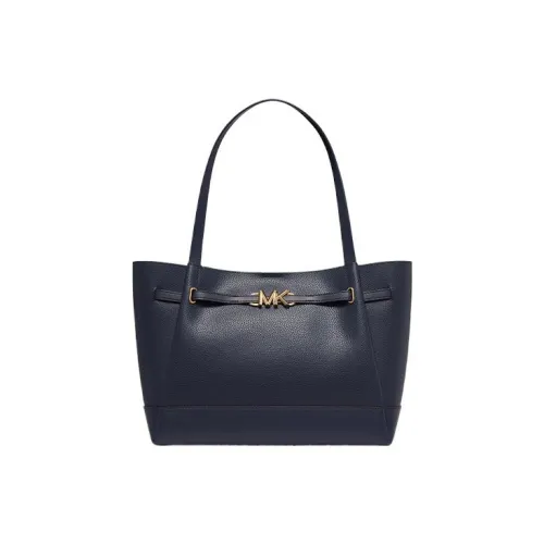 MICHAEL KORS Коровья кожа Тоут Сумка Сумка для покупок Сумка Сумка через плечо Большая Женская Морской синий