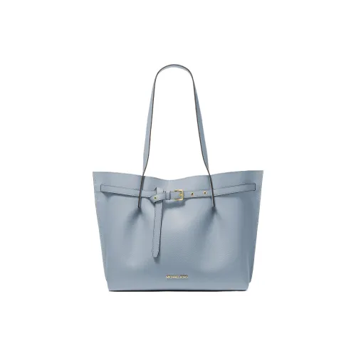 MICHAEL KORS Эмилия Кожа Тоут Сумка Сумка для покупок Сумка Сумка через плечо Женская Синяя