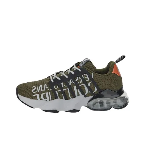 VERSACE JEANS COUTURE Низкий топ Повседневная обувь Мужской Зеленый