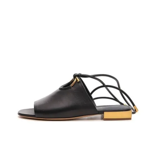 Ferragamo Слипоны Женские Черные