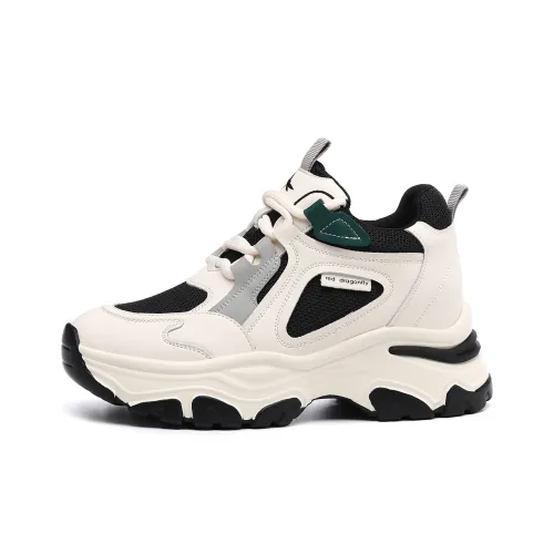 RED DRAGONFLY Низкий топ кэжуал женский бежевый черный