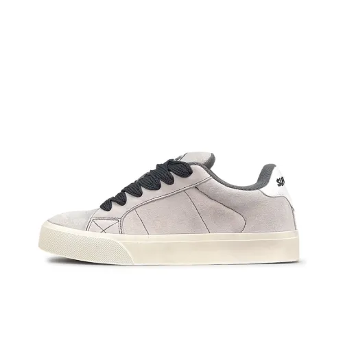 LuzaoT SUPER DRAG Низкие Кроссовки для Скейтбординга Унисекс Серые